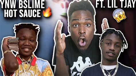 YNW BSLIME HOT SAUCE OFFICIAL MUSIC VIDEO FT LIL TJAY REACTION