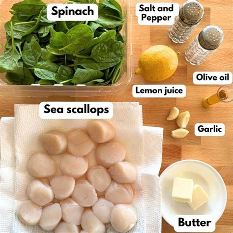 Seared Scallops With Wilted Spinach Recipe The Dinner Mom