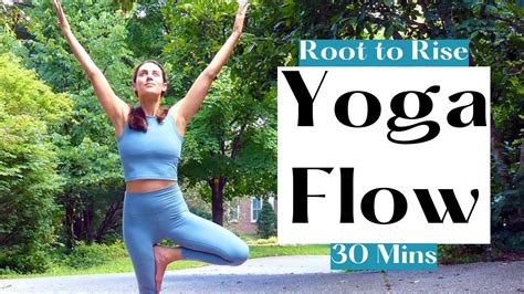 30 Min Yoga Flow For Grounding Balance Root To Rise YouTube