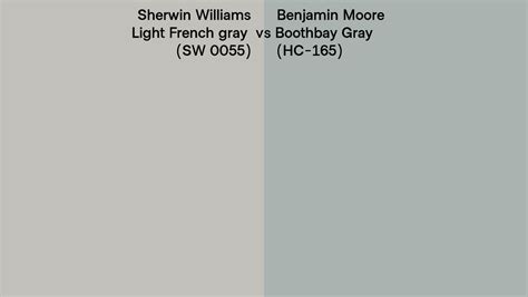 Sherwin Williams Light French Gray Sw 0055 Vs Benjamin Moore Boothbay