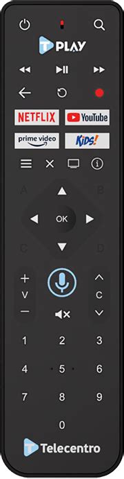 Control Remoto Telecentro Decodificador Original Con Voz