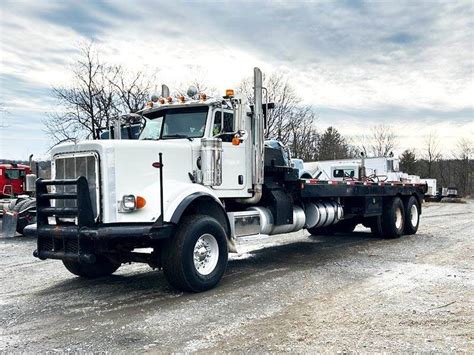 2007 Peterbilt 357 Tandem Axle Flatbed Truck 475hp 8ll Manual For