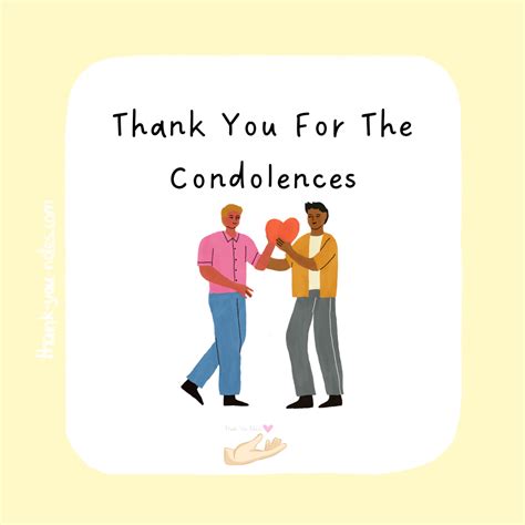 12+ Excellent 'Thank You For The Condolences' Notes - The Thank You ...