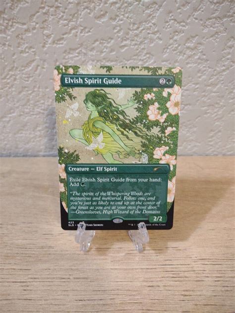 Mtg Elvish Spirit Guide Borderless Secret Lair Drop Series Ebay