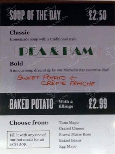 Menu At Social Bite Cafe Glasgow 103 St Vincent St