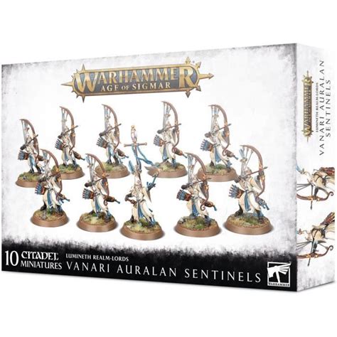 Lot De 10 Figurines Games Workshop Warhammer Aos Lumineth Realm Lords