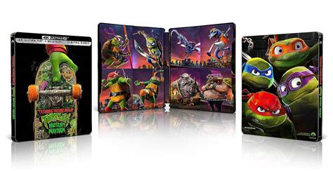 Teenage Mutant Ninja Turtles Mutant Mayhem Releasing On Blu Ray 4k