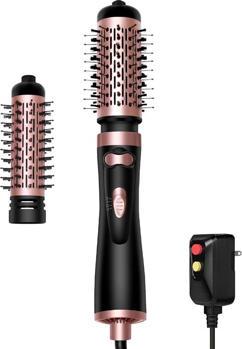 Amazon In Rotating Hair Dryer Brush Round Hot Air Spin Brush