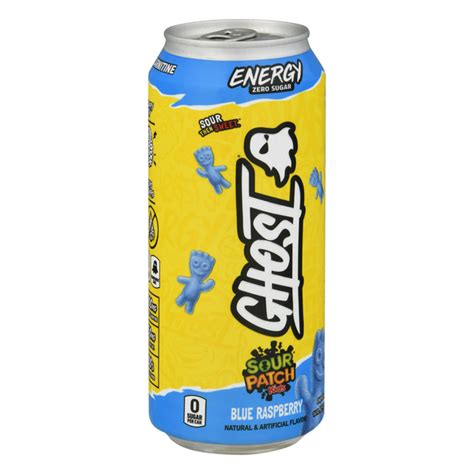 Ghost Sour Patch Kids Blue Raspberry Energy Drink | Hy-Vee Aisles ...