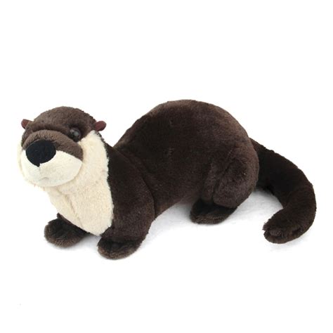 Stuffed River Otter Mini Cuddlekin By Wild Republic At Stuffed Safari