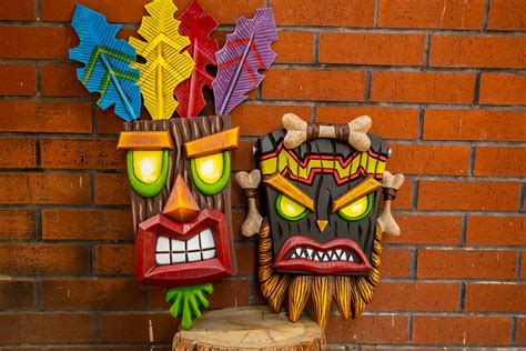 Crash Bandicoot Tiki Mask Evil