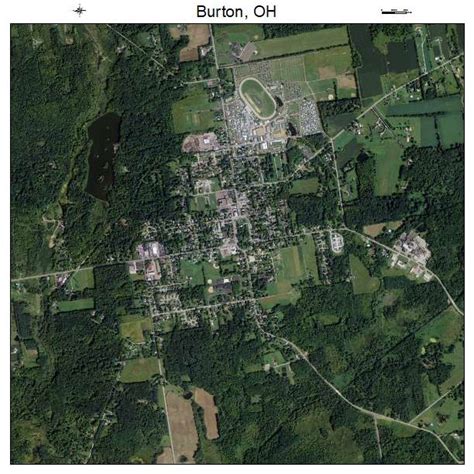 Aerial Photography Map Of Burton Oh Ohio