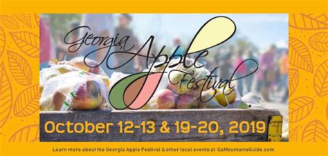 Georgia Apple Festival Ga Mountains Ga Mountains Guide