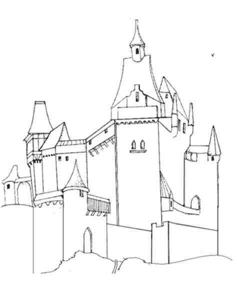 Medieval Castle Printable