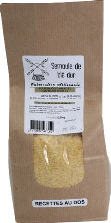 Semoule de blé dur