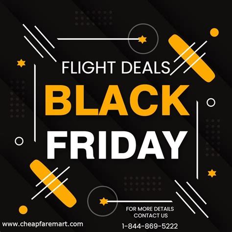 Black Friday Best Airfare Deals Lowest Airfare Generation Photo Crop