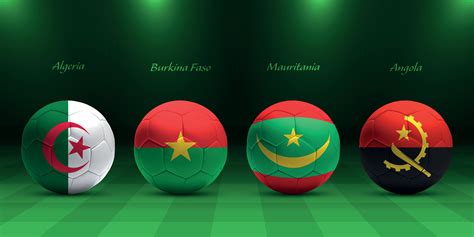 African tournament 2023, group D flags of africa countries 36471829 ...