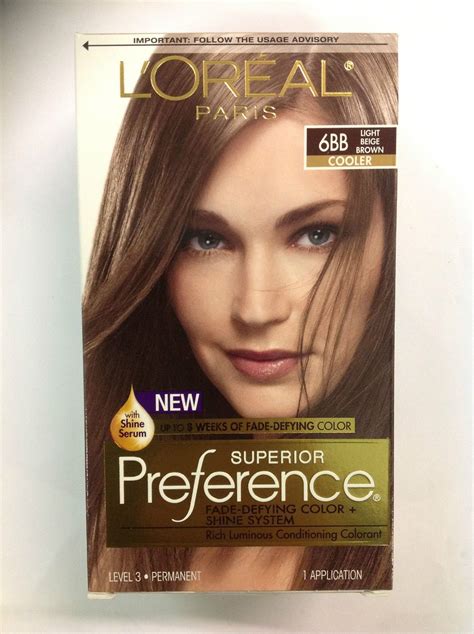 L Oreal Paris Superior Preference Bb Light Beige Brown Loreal