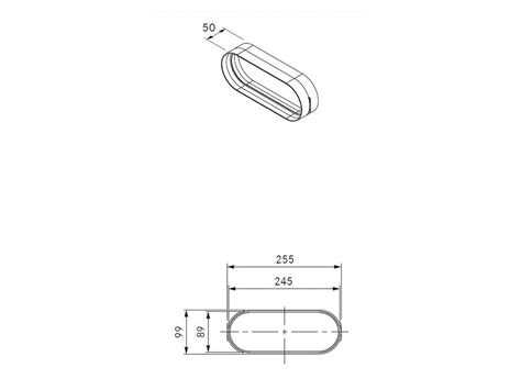 Bora Ecotube Efv Kanalverbinder Flach St Ck Zubeh R L Ftungstechnik