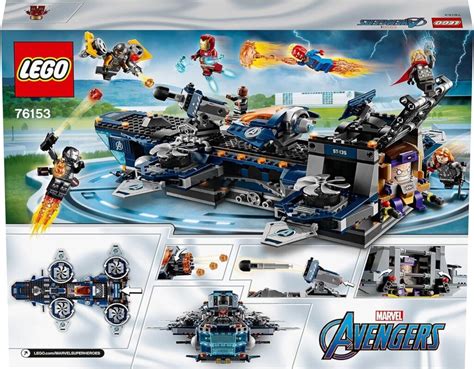 Lego76153superheroesmarvelavengershelicarriertoywithironman