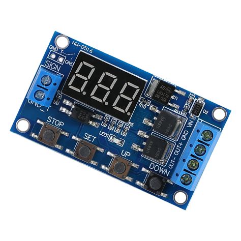 Time Relay DC 5V 36V Trigger Cycle Delay Timer Switch Turn On Off