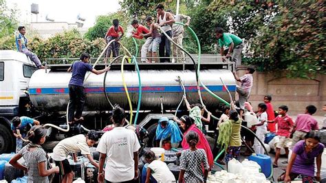 Delhi Water Supply Delhi Water Supply Affected Delhi Jal Board Delhi