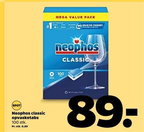 Neophos Classic Opvasketabs Tilbud Hos Netto