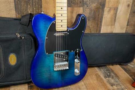 2021 Fender Player Telecaster Plus Top Blue Burst > Guitars Electric ...