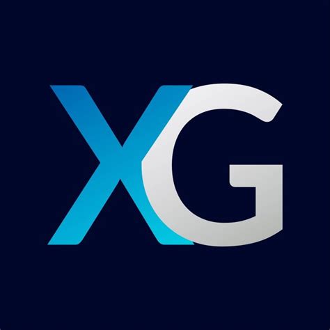 Plantilla Vectorial De Dise O Del Logotipo De La Letra Xg Vector Premium