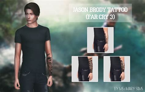 Jason Brody Tattoo Character From The Game Far Cry Tattoo