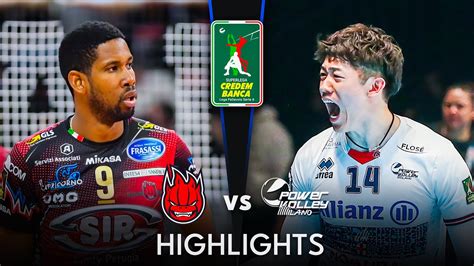 Milano Vs Perugia Highlights Superlega Round 22 YouTube