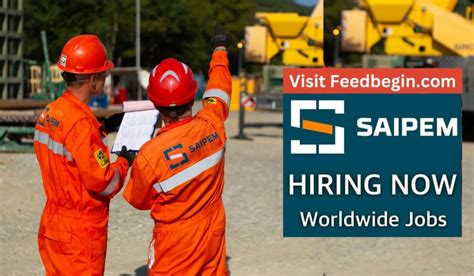 Saipem Oil Gas Jobs UAE KSA Italy Qatar China Mozambique India