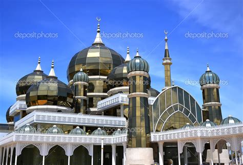 Crystal Mosque Or Masjid Kristal In Kuala Terengganu — Stock Photo