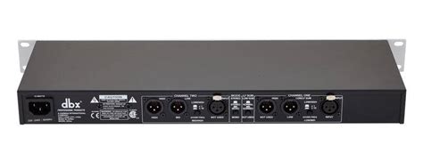 Dbx Xs Stereo Way Mono Way Crossover With Xlr Connectors