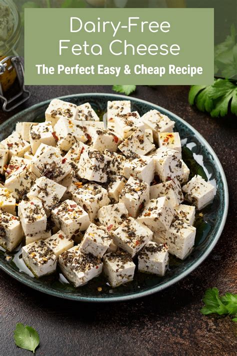 Dairy Free Feta Cheese Alternative Recipe