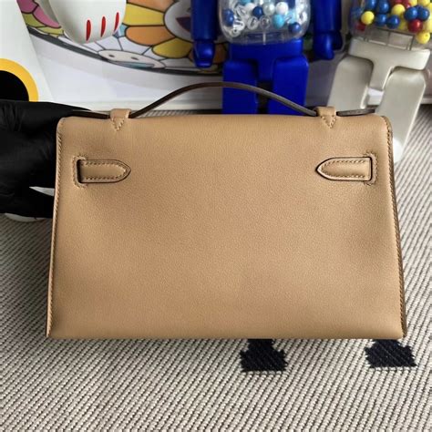 Hermes Mini Kelly Pochette Swift M Chai Qatar