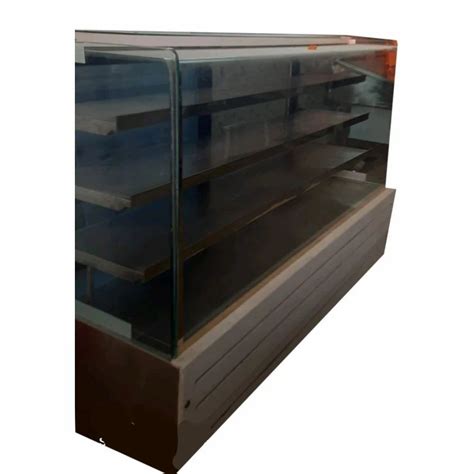 Normal Feet Stainless Steel Display Counter For Shop At Rs