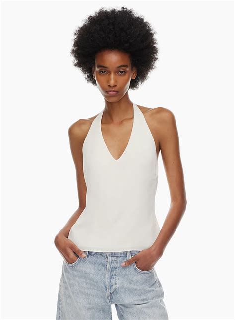 Wilfred Trillium Halter Top Aritzia Ca