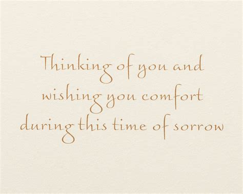 Thinking Of You Sympathy Greeting Card Papyrus