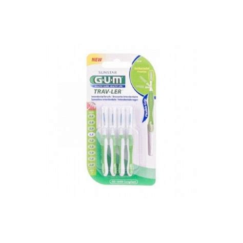 Gum Proxabrush Viaje 1414 Ultrafino Cónico Limpieza Interdental en