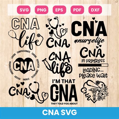 Cna Svg Cna Shirt Cna Svg For Shirt Nurse Assistant Svg Nurse Life