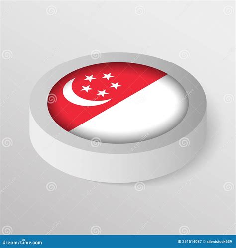 Eps10 Vector Patriotic Shield With Flag Of Singapore Stock Vector Illustration Of Partnership