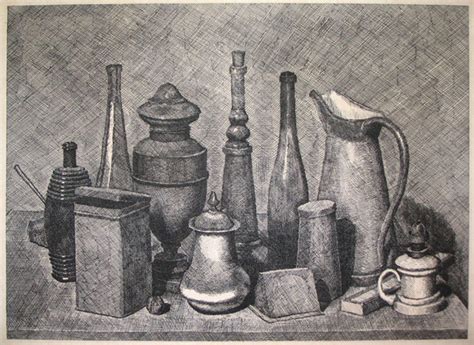 Pencil Drawing Of White Still Life Objects Ms Chang S Art Classes