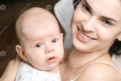 Mother And Baby Stock Photo Image Of Happiness Happy 2583466