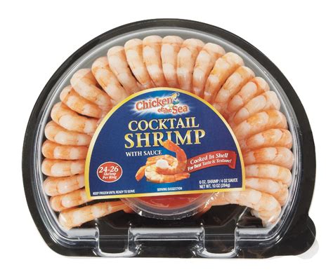 Chicken Of The Sea Frozen Shrimp Ring Cocktail Sauce Shop Shrimp