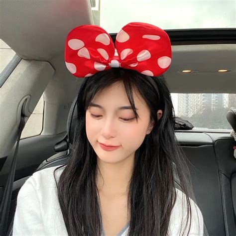 Mickey Minnie Polkadotstar Headband Lazada Ph