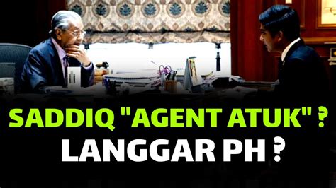 Gempar Terkini Saddiq Adalah Agent Atuk Fokus Langgar Kawasan Ph