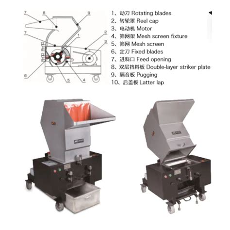 Shredder Machine Plastic Recycling Polymer Foam Sponge Crushing Machine