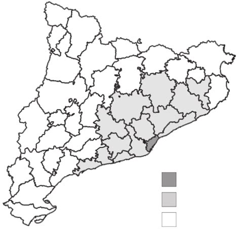 Comarques Catalunya Mapa Mapa Interactiu Es Diu Comarques De