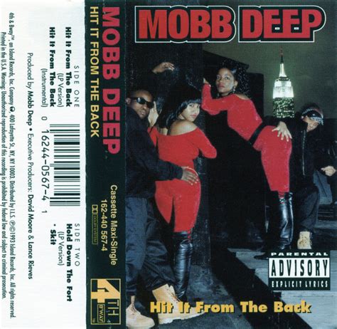 Mobb Deep Hit It From The Back Cassette Discogs